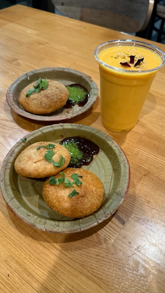 Kachori, crispy fried Indian street food at Dilli-6 San Ramon